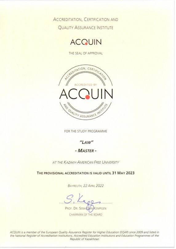 ACQUIN - Jurisprudence Master
